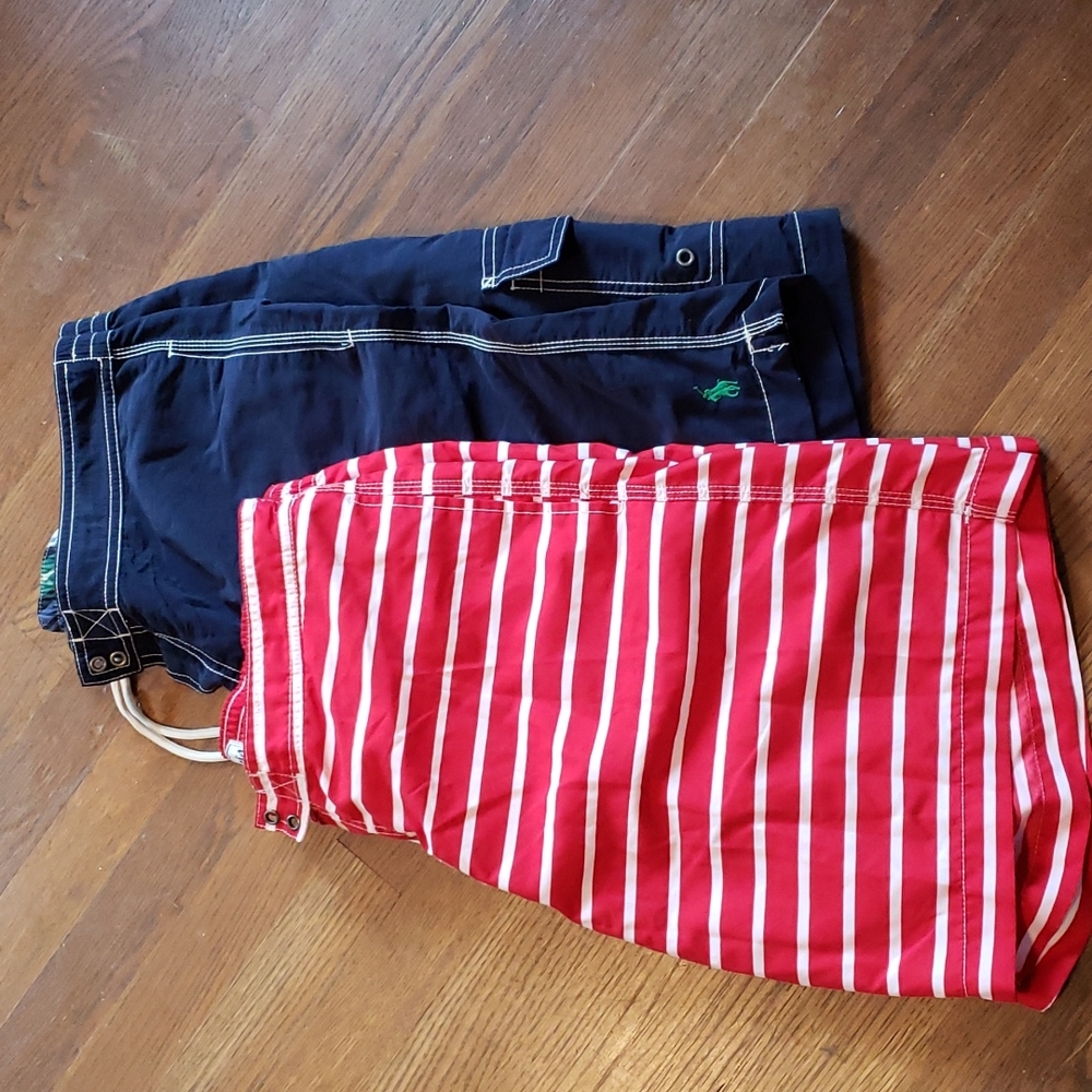 TWO Men's Swim Trunks